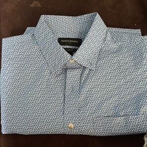 Banana Republic Men's Blue Shirt